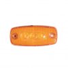 Sidomarkering 12-24V LED med reflex Orange