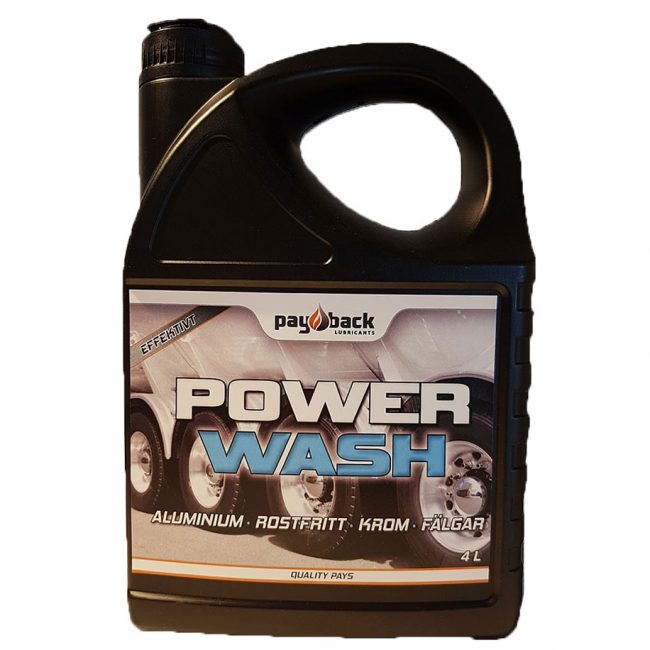 Power wash aluminiumrengöring
