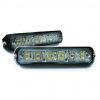 Blixtljus 6 LED Vit