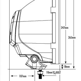 Lightforce DL240 Xenon 12V 50W 2