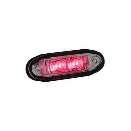 LED-markeringsljus Boreman Röd 1 LED-markeringsljus Boreman Röd