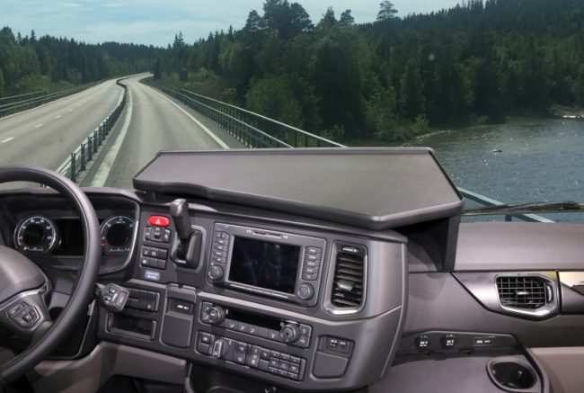 Mittbord Svart passande Scania 2016- 1 Mittbord Svart passande Scania 2016-