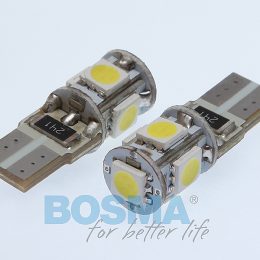Bosma T10 LED 5x5050 12V Canbus 2-pack   2