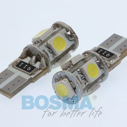 Bosma T10 LED 5x5050 24V Canbus 2-pack   2
