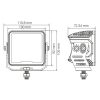 HBA Arbetsbelysning 90W Heavy Duty Flood