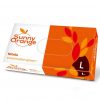 Sunny Orange Nitrilhandske 100-pack L