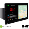 Macrom M-AN1000 10" bilstereo med Android 10, DAB+ och Bluetooth
