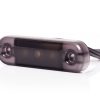 Was W275.1 Slimline Black Markeringsljus 3-LED Röd